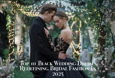 Elegant black wedding dresses for every season, featuring lace details and versatile silhouettes for spring, summer, fall, and winter brides.