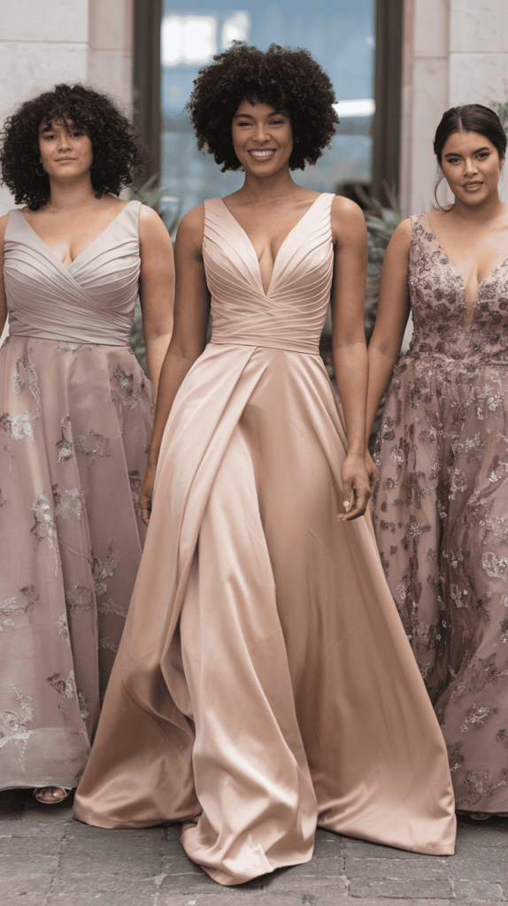 A-line dress with a flattering empire waist for all body shapes