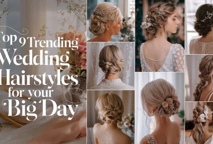 Top 9 Trending Wedding Hairstyles for Your Big Day