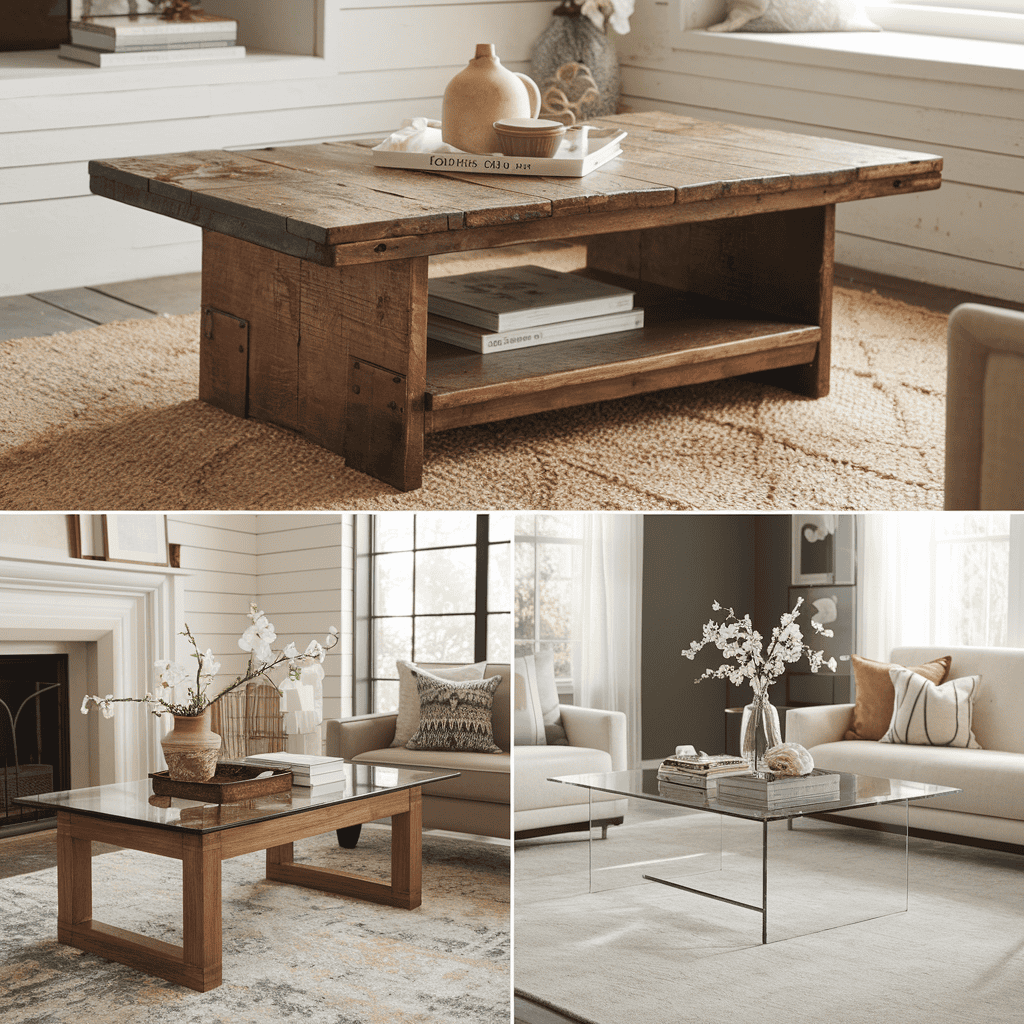 A luxurious marble coffee table as the focal point in an elegant sitting room.