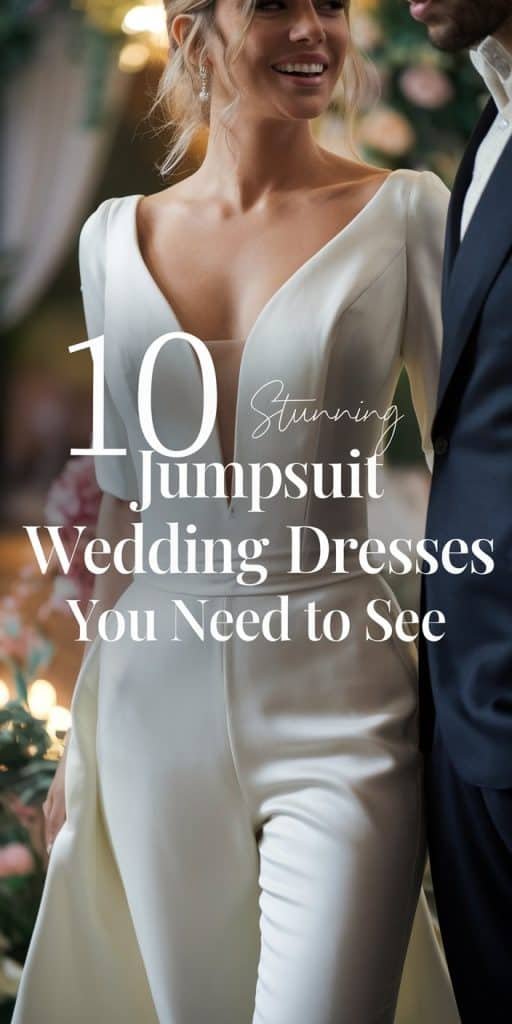 10 Stunning Jumpsuit Wedding Dresses You Need to See