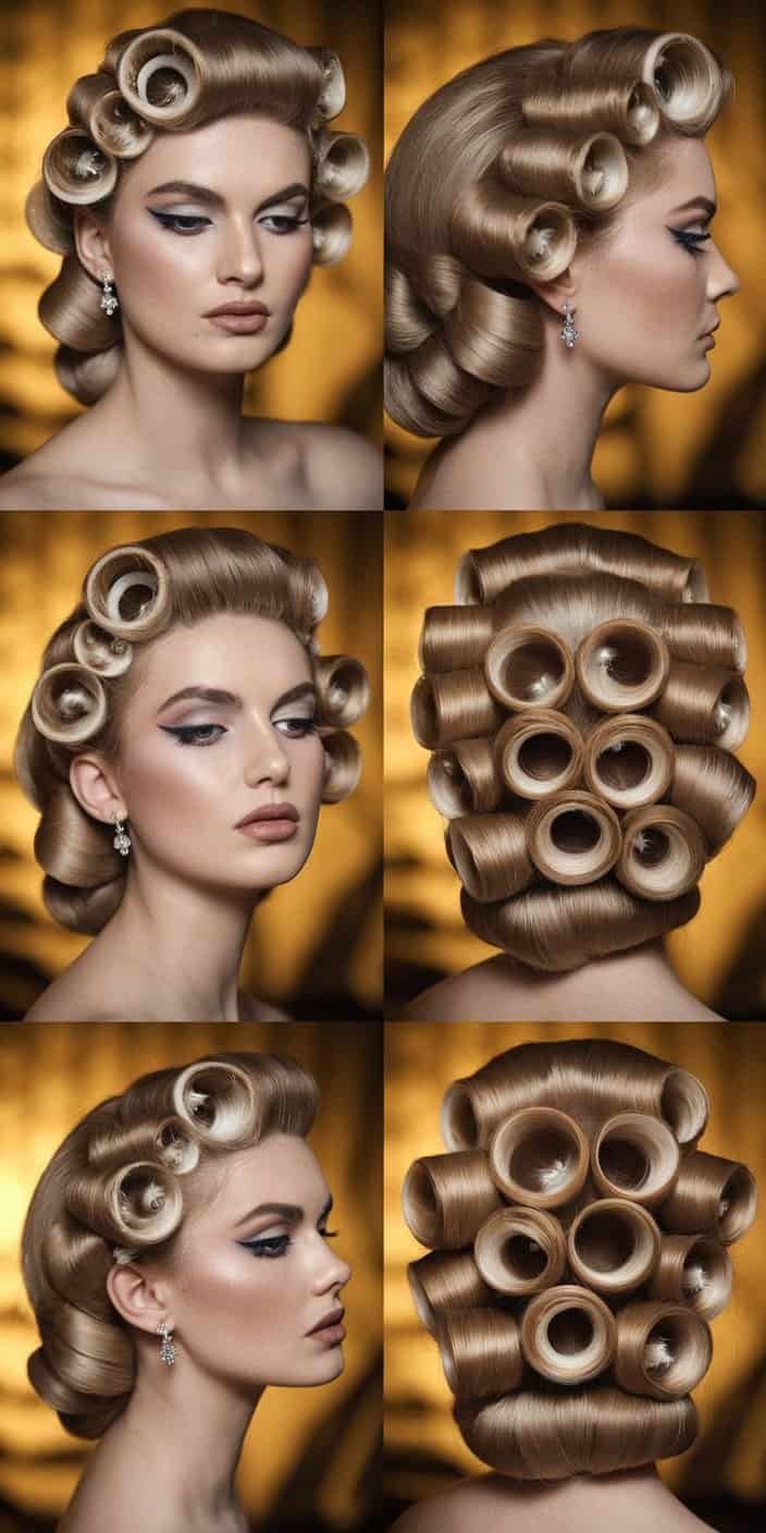 Bohemian Waves Front View: Natural bohemian waves with face-framing braids, an ideal wedding guest hairstyle for outdoor venues.


