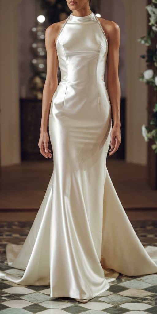 10 Simple Wedding Dresses for the Minimalist Bride