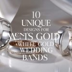 10 Unique Designs for Men's White Gold Wedding Bands That Will Make You Stand Out
