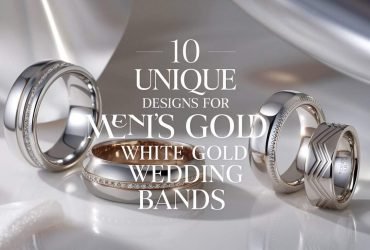 10 Unique Designs for Men's White Gold Wedding Bands That Will Make You Stand Out