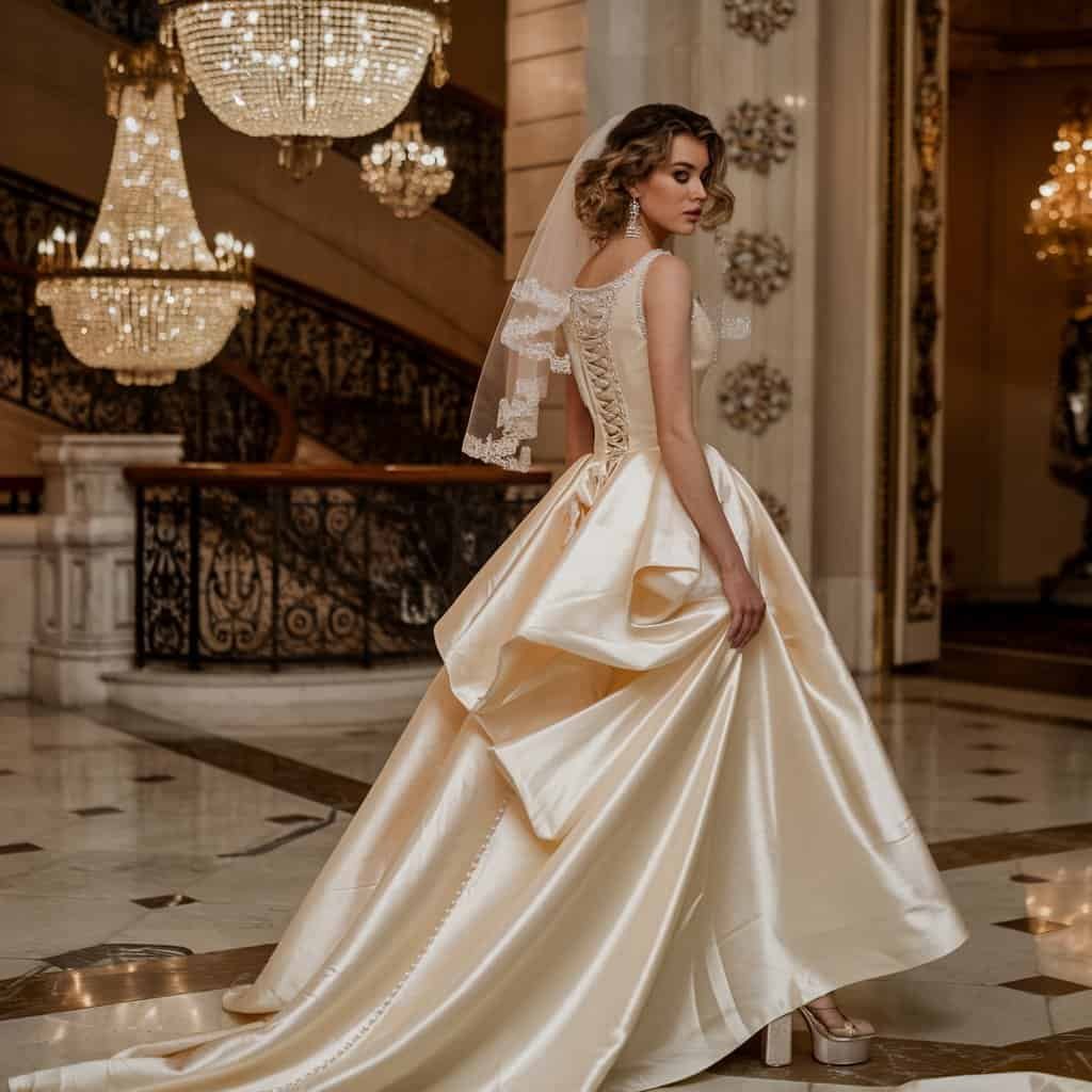 Elegant Cushioned Platform Pumps offering comfort and height – Comfortable Wedding Shoes for bold brides