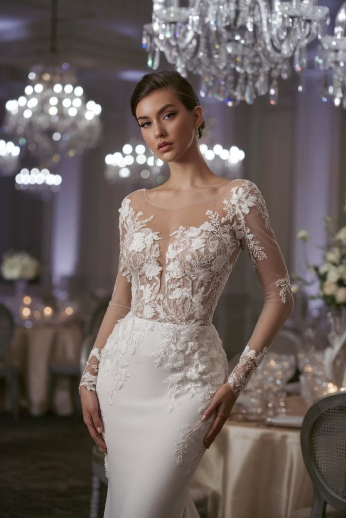 Classic Valentine's Day dress: Timeless lace-detailed dress with feminine charm for romantic celebration