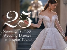 Chic minimalist trumpet wedding dress featuring simple lines and an elegant silhouette, embodying refined trumpet wedding dresses for contemporary brides.