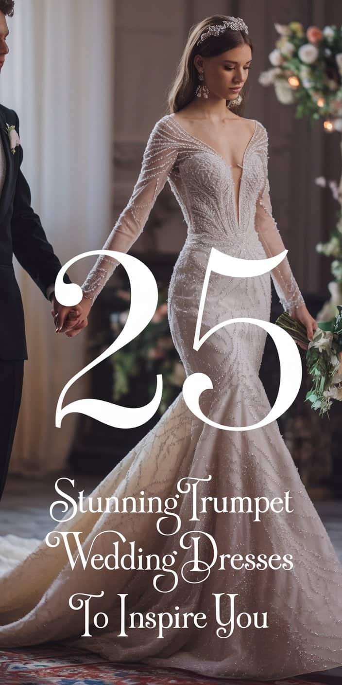 Elegant silk trumpet wedding dress with a fitted bodice and gently flared skirt, exemplifying refined trumpet wedding dresses for modern brides