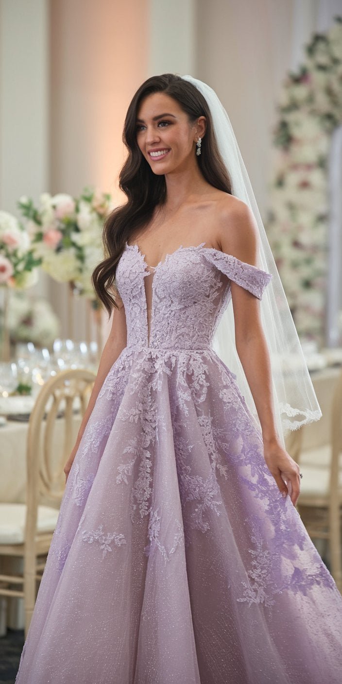 Refined trumpet wedding dress in silk, boasting a tailored bodice and subtle flare that captures classic elegance in trumpet wedding dresses