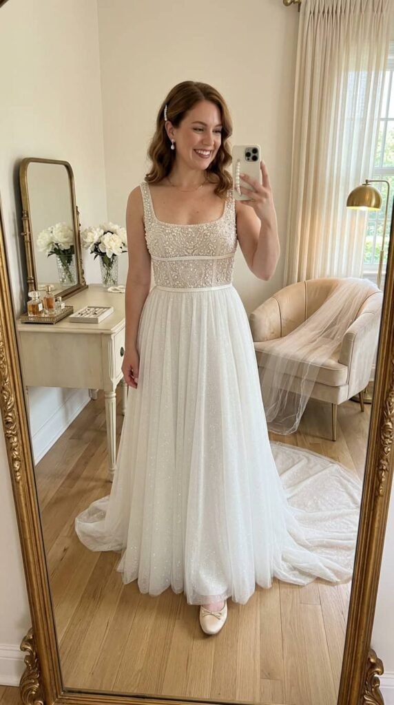 Empire Waist Wedding Dress